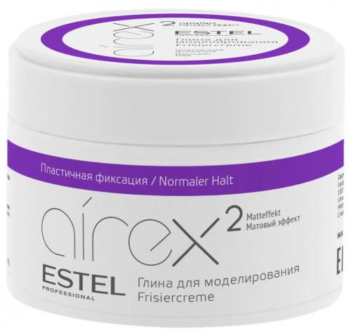 Эстель Глина  для моделирования волос с матовым эффектом пластичная фиксация 65 мл (Estel Professional, Airex)