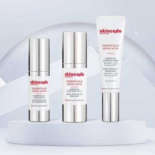 Скинкод Осветляющий защитный крем SPF 50/PA+++, 30 мл (Skincode, Essentials Alpine White), фото-9