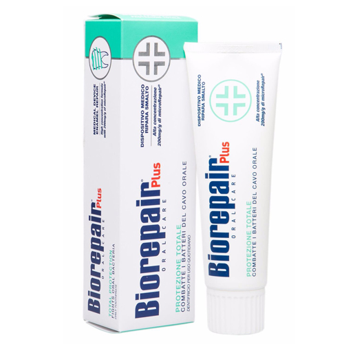 Биорепейр Зубная паста с комплексной защитой Total plus Protezione, 75 мл (Biorepair, Ежедневная забота)