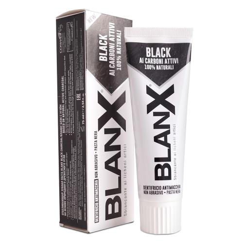 Бланкс Отбеливающая зубная паста Black Charcoal с углем, 75 мл (Blanx, Зубные пасты Blanx)