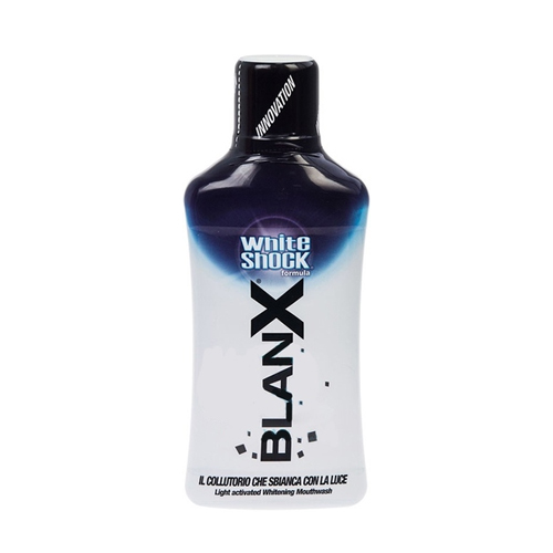 Бланкс Ополаскиватель Голубая Формула White Shock Blue 500 мл (Blanx, Специальный уход Blanx)