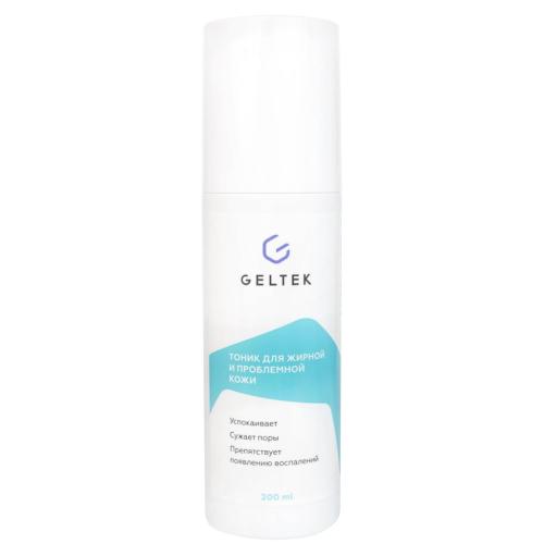 Тоник для жирной и проблемной кожи, 200 мл (Гельтек, Anti-Acne)