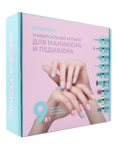 Жезатон Набор для маникюра и педикюра 128 D (Gezatone, Наборы для маникюра и педикюра), фото-4