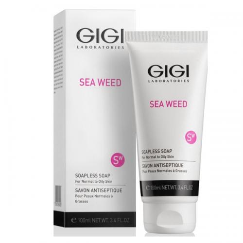 ДжиДжи Мыло жидкое непенящееся Soapless Soap, 100 мл (GiGi, Sea Weed)