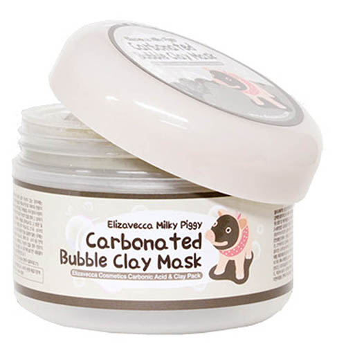 Елизавекка Маска для лица глиняно-пузырьковая Carbonated Bubble Clay Mask, 100 г (Elizavecca, Milky Piggy)