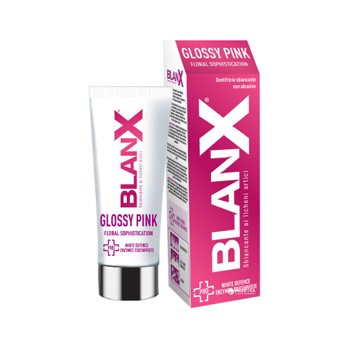 Бланкс Отбеливающая зубная паста Pro Glossy Pink Глянцевый эффект, 75 мл (Blanx, Зубные пасты Blanx), фото-2