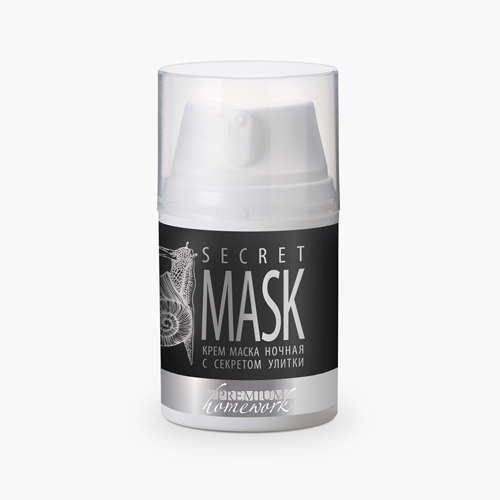 Премиум Ночная крем-маска &quot;Secret Mask&quot; с секретом улитки 50 мл (Premium, Secret Formula)