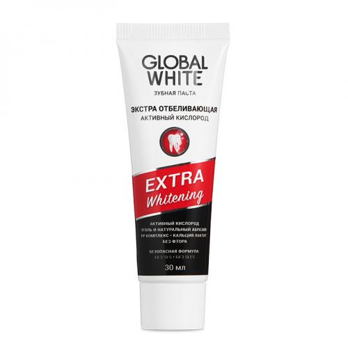 Отбеливающая зубная паста Extra Whitening, 30 мл (Подготовка к отбеливанию), фото-3