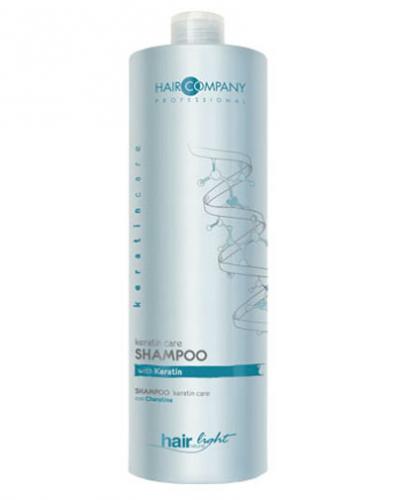 Шампунь-уход с кератином, 1000 мл (Hair Light, Keratin Care)