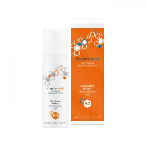 Инспира Косметикс  Солнцезащитный лосьон-спрей SPF 50 Sun Guard Spray, 150 мл (Inspira Cosmetics, Inspira Med)