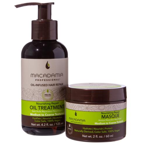 Подарочный набор для волос Macadamia Nourishing Oil &amp; Mini Masque Duo (Наборы)