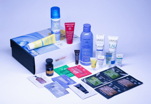 Соколор Бьюти Бокс Коробочка красоты &quot;Частичка любви от Uriage&amp;Apivita&quot; (SocolorBeautyBox, BeautyBox), фото-4