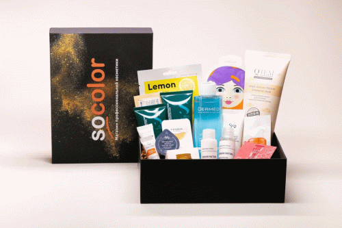 Соколор Бьюти Бокс  Коробочка красоты &quot;Birthday Glow Box&quot; (SocolorBeautyBox, BeautyBox), фото-2