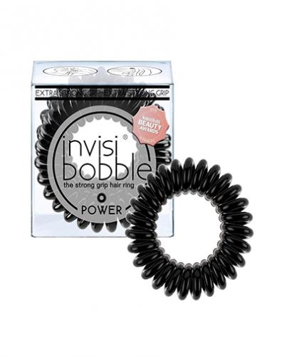 Инвизибабл Резинки для волос Power True Black 3 шт (Invisibobble, Power)