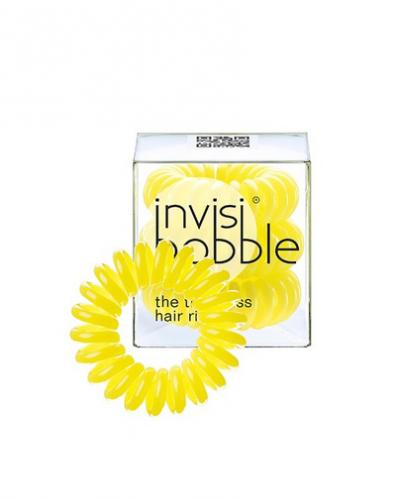 Инвизибабл Резинка- браслет для волос Neon Yellow 3 шт (Invisibobble, Classic)