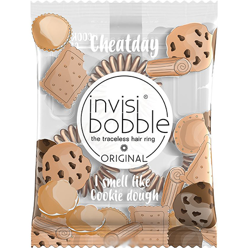 Инвизибабл Ароматизированная резинка-браслет для волос Cheat Day Cookie Dough Craving карамельный (Invisibobble, Original)