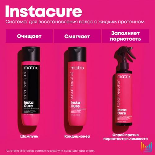 Матрикс Спрей Instacure с жидким протеином и провитамином B5 против ломкости и пористости волос, 200 мл (Matrix, Total Results, Instacure), фото-10