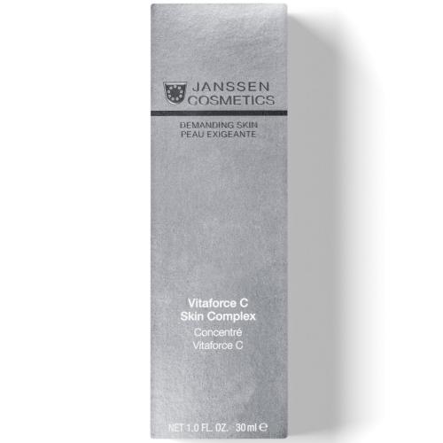 Янсен Косметикс Регенерирующий концентрат с витамином С Vitaforce C Skin Complex, 30 мл (Janssen Cosmetics, Demanding skin), фото-3