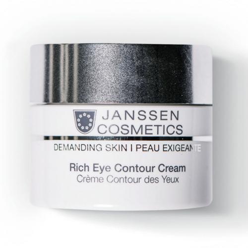 Янсен Косметикс Питательный крем для кожи вокруг глаз Rich Eye Contour Cream, 15 мл (Janssen Cosmetics, Demanding skin)