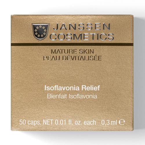 Янсен Косметикс Капсулы с фитоэстрогенами Isoflavonia Relief, 50 шт (Janssen Cosmetics, Mature Skin), фото-2
