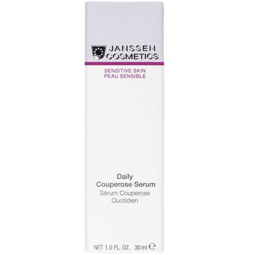 Янсен Косметикс Активный концентрат для чувствительной кожи, склонной к покраснению и куперозу Daily Couperose Serum, 30 мл (Janssen Cosmetics, Sensitive skin), фото-3
