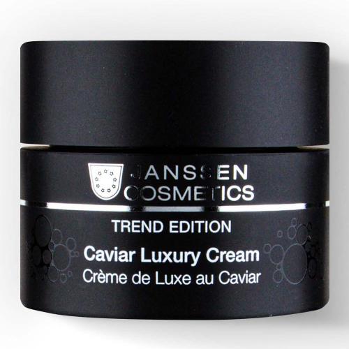 Янсен Косметикс Роскошный обогащенный крем с экстрактом чёрной икры Caviar Luxury Cream, 50 мл (Janssen Cosmetics, Trend Edition)