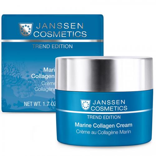 Янсен Косметикс Укрепляющий лифтинг-крем с морским коллагеном Marine Collagen Cream, 50 мл (Janssen Cosmetics, Trend Edition)