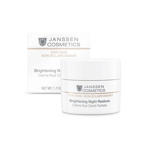 Янсен Косметикс Осветляющий ночной крем 50 мл (Janssen Cosmetics, Fair Skin)