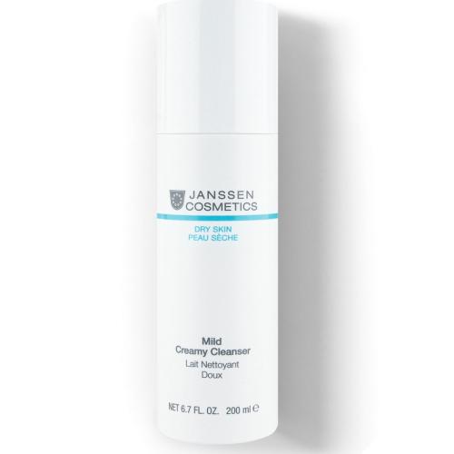 Янсен Косметикс Нежная очищающая эмульсия Mild Creamy Cleanser, 200 мл (Janssen Cosmetics, Dry Skin)
