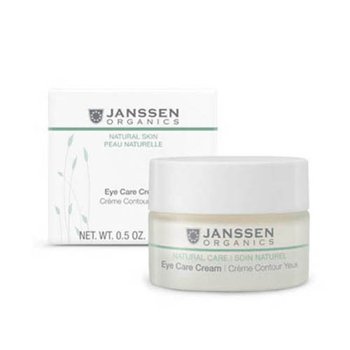 Янсен Косметикс Разглаживающий и укрепляющий крем для ухода за кожей вокруг глаз 15 мл (Janssen Cosmetics, Organics)