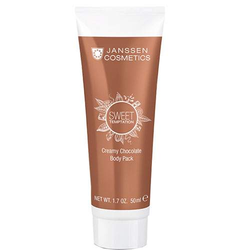 Янсен Косметикс Корректирующее шоколадное кремовое обертывание 50 мл (Janssen Cosmetics, Sweet Temptation)