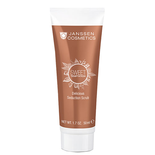 Янсен Косметикс Изысканный релаксирующий скраб для тела с экстрактом какао 50 мл (Janssen Cosmetics, Sweet Temptation)