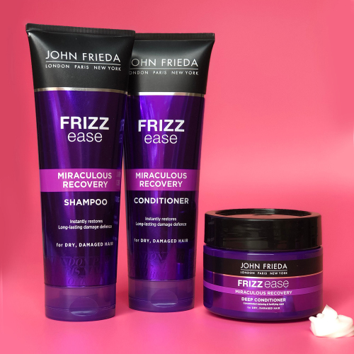 Кондиционер для интенсивного ухода за непослушными волосами Miraculous Recovery, 250 мл (Frizz Ease), фото-6