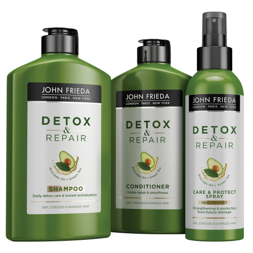 Несмываемый спрей для укрепления волос с термозащитой Care &amp; Protect Spray, 200 мл (Detox & Repair), фото-10