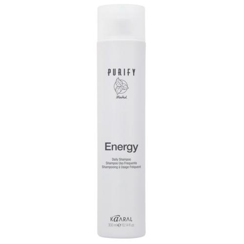 Каарал Интенсивный энергетический шампунь с ментолом Daily Shampoo, 300 мл (Kaaral, Purify, Energy)