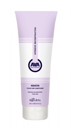 Каарал Кератиновый кондиционер для восстановления окрашенных и химически обработанных волос, 250 мл (Kaaral, AAA, Keratin Color Care)