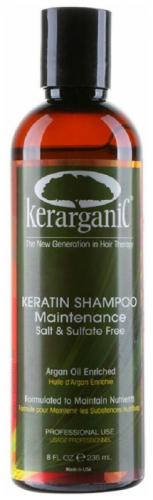 Шампунь кератиновый беcсульфатный, 236 мл (Keratin)