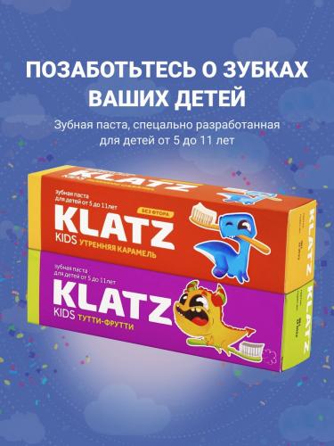 Клатц Детская зубная паста &quot;Тутти-фрутти&quot;, 40 мл (Klatz, Kids), фото-6