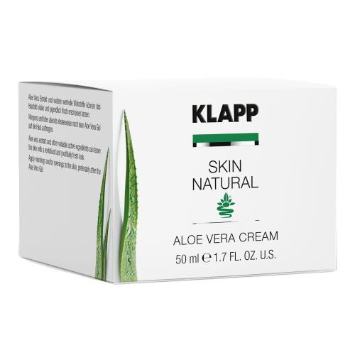 Клапп Увлажняющий крем для лица Aloe Vera, 50 мл (Klapp, Skin Natural), фото-2