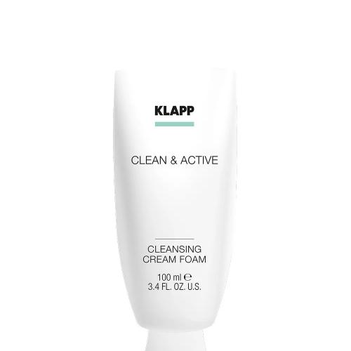 Клапп Очищающая крем-пенка Cleansing Cream Foam, 100 мл (Klapp, Clean & active)