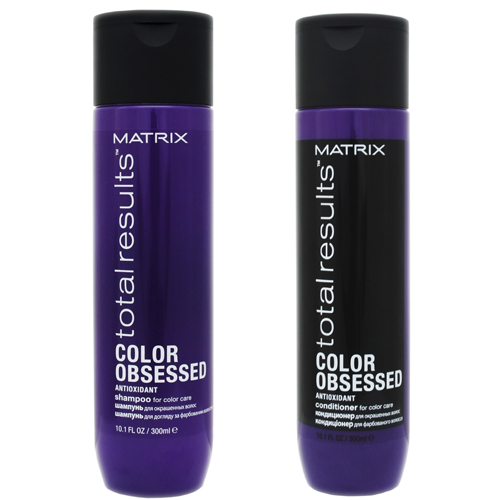 Матрикс Подарочный Набор Color Obsessed Шампунь для окрашенных волос, 300 мл + Кондиционер для окрашенных волос, 300 мл (Matrix, Total results, Color Obsessed), фото-2