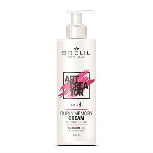 Брелил Профессионал Крем для вьющихся волос с эффектом памяти Curly Memory Cream, 200 мл (Brelil Professional, Art Creator)
