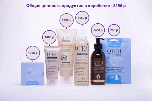 Соколор Бьюти Бокс Коробочка красоты &quot;Преображение от QTEM&quot; (SocolorBeautyBox, BeautyBox), фото-4