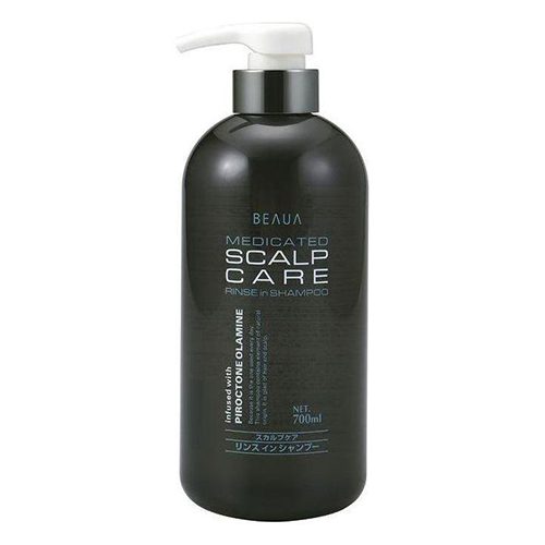 Кумано Косметикс Лечебный мужской шампунь Beaua Medicated Shampoo Scalp Care, 700 мл (Kumano Cosmetics, Шампуни для волос)
