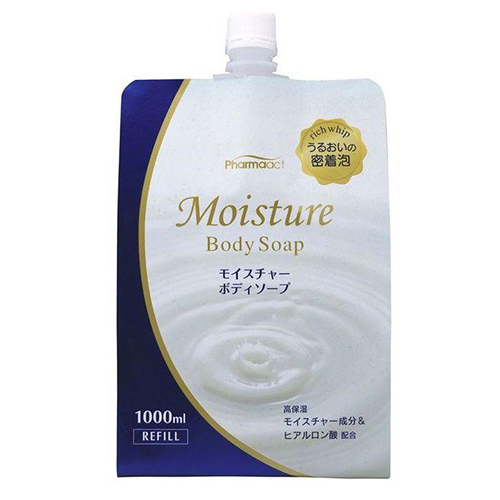 Жидкое мыло для тела увлажняющее с восточным цветочным ароматом Pharmaact Moisture Body Soap, 1000 мл (Жидкое мыло для тела)