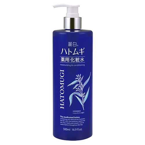 Лосьон для тела Hatomugi Urarashiro Medicated Lotion, 500 мл (Лосьоны для лица и тела)