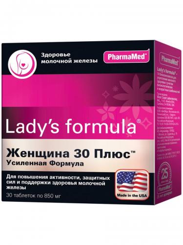 Ледис Формула &quot;Женщина 30 плюс&quot; усиленная формула в таблетках, 30 шт. (Lady's Formula, )