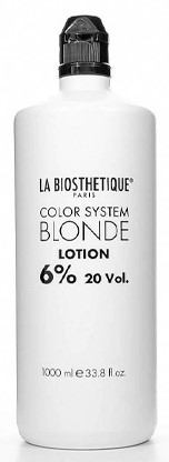 Ля Биостетик Окислительная эмульсия Blonde Lotion 6%, 1000 мл (La Biosthetique, Окрашивание)