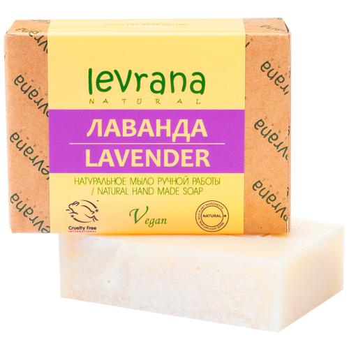 Леврана Натуральное мыло ручной работы &quot;Лаванда&quot;, 100 г (Levrana, Для тела)
