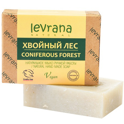 Леврана Натуральное мыло ручной работы &quot;Хвойный лес&quot;, 100 г (Levrana, Для тела)